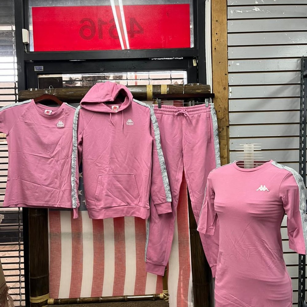 NWOT Kappa 4pc 1 T-shirt 1 Hoodie 1 Trouser 1 Dress